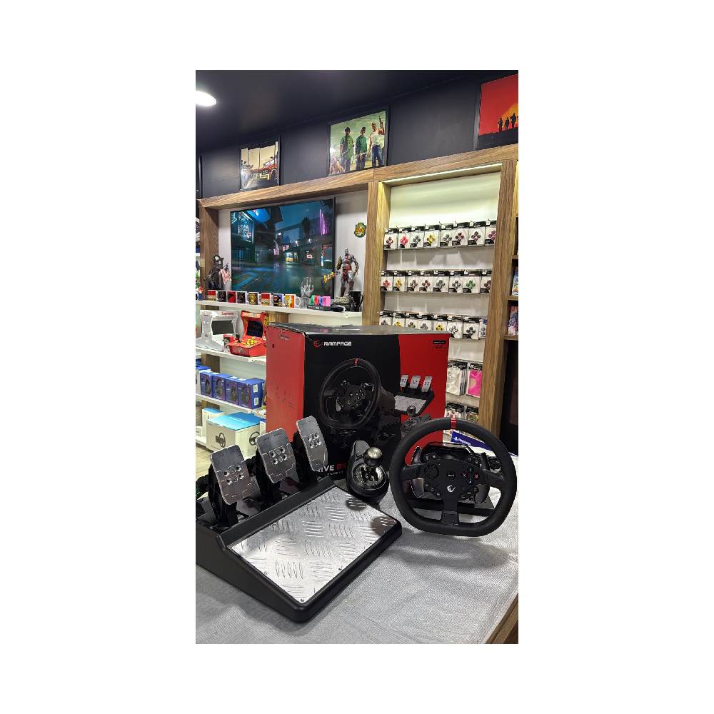 Rampage Drive RS+ Direksiyon Seti 2.EL  (Playstation 4 / PC / Xbox Uyumlu)