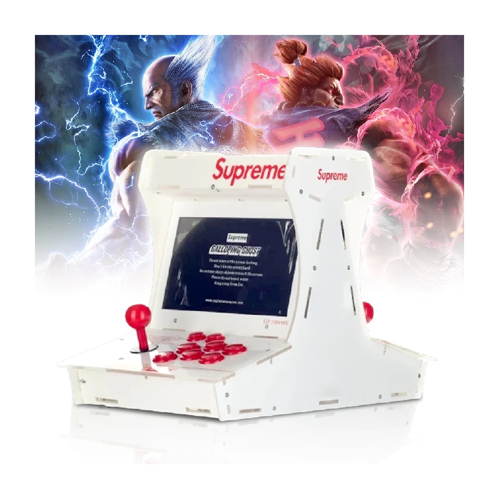Supreme Dual Arcade Game Machine - Çift Ekranlı Nostalji Konsol Özel Seri