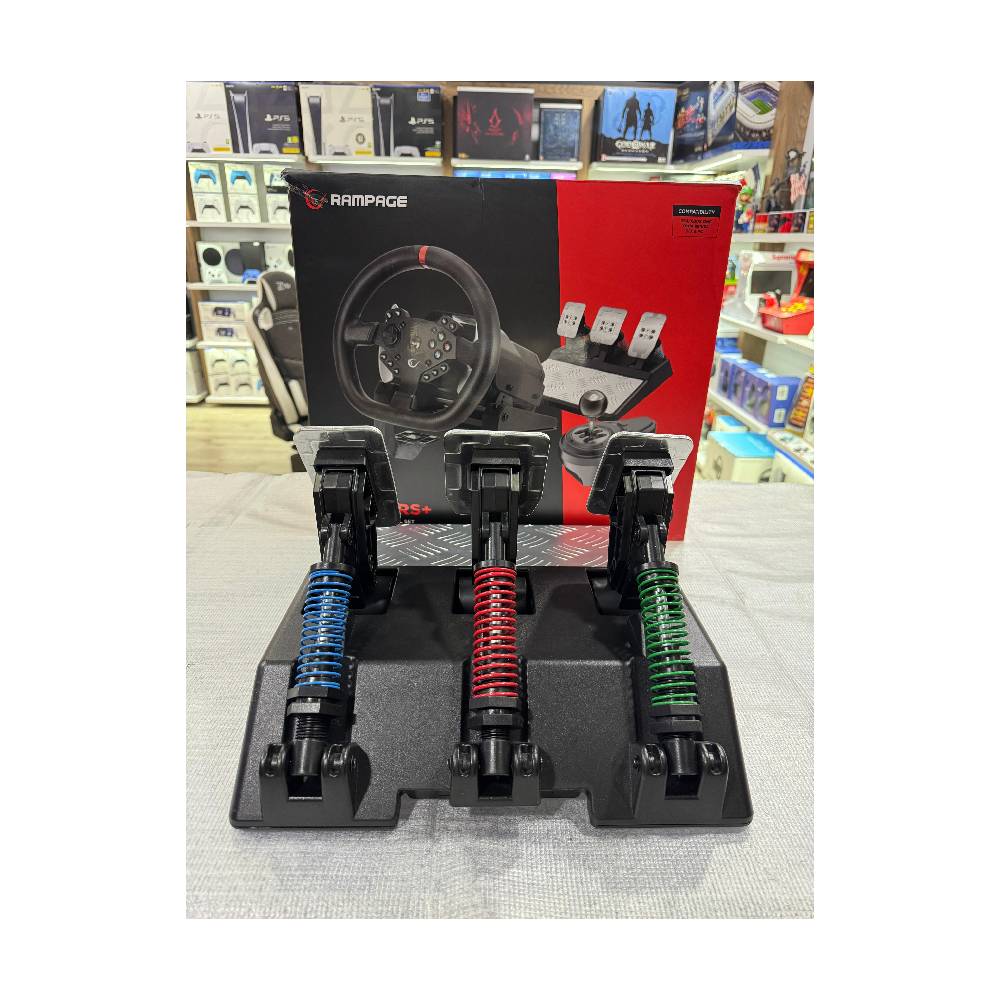 Rampage Drive RS+ Direksiyon Seti 2.EL  (Playstation 4 / PC / Xbox Uyumlu)