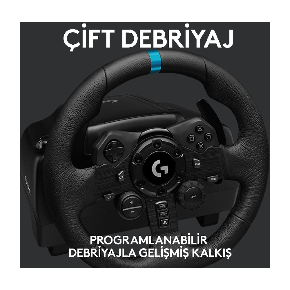 Logitech G923 Direksiyon Seti (Playstation 4 -5 - PC Uyumlu)