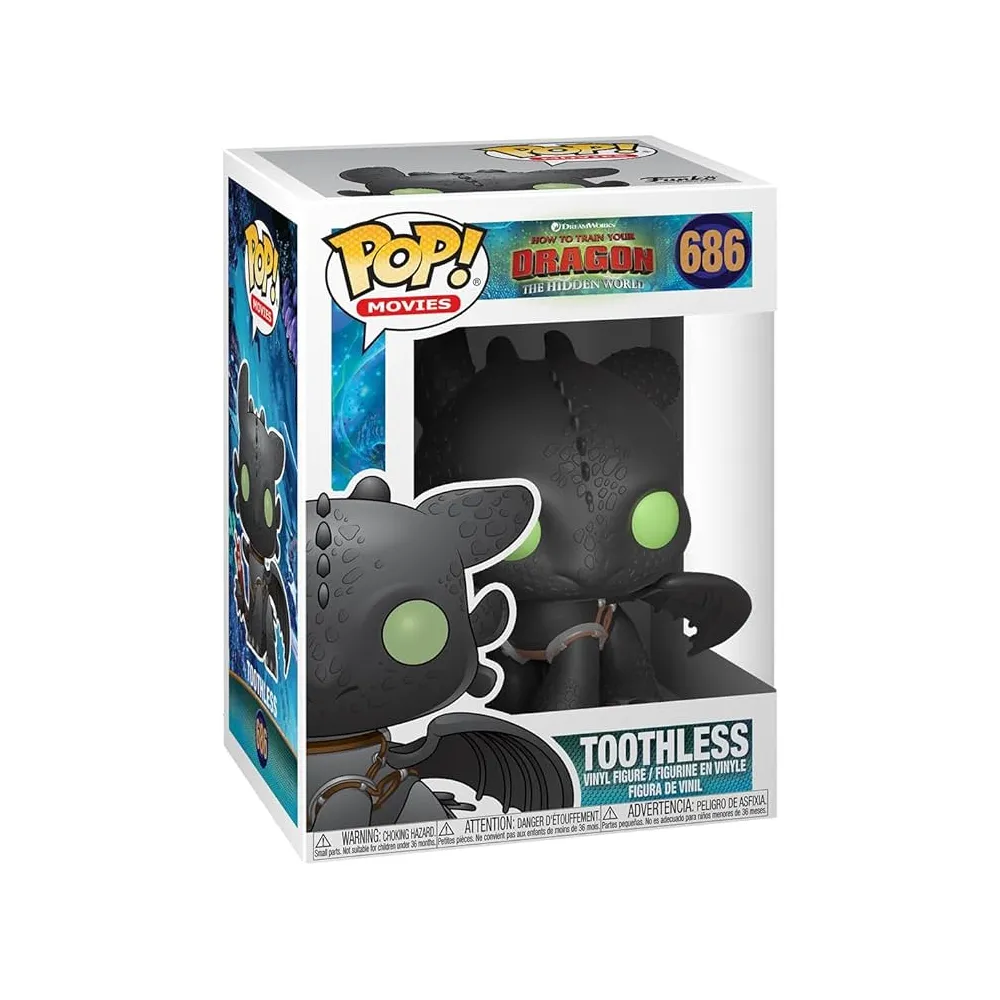 Funko Pop 686 How To Train Your Dragon Toothless