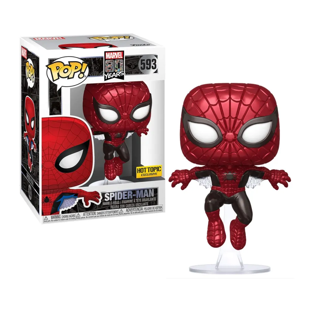 Funko Pop 593 Marvel 80 Years Spider-Man First Appearance