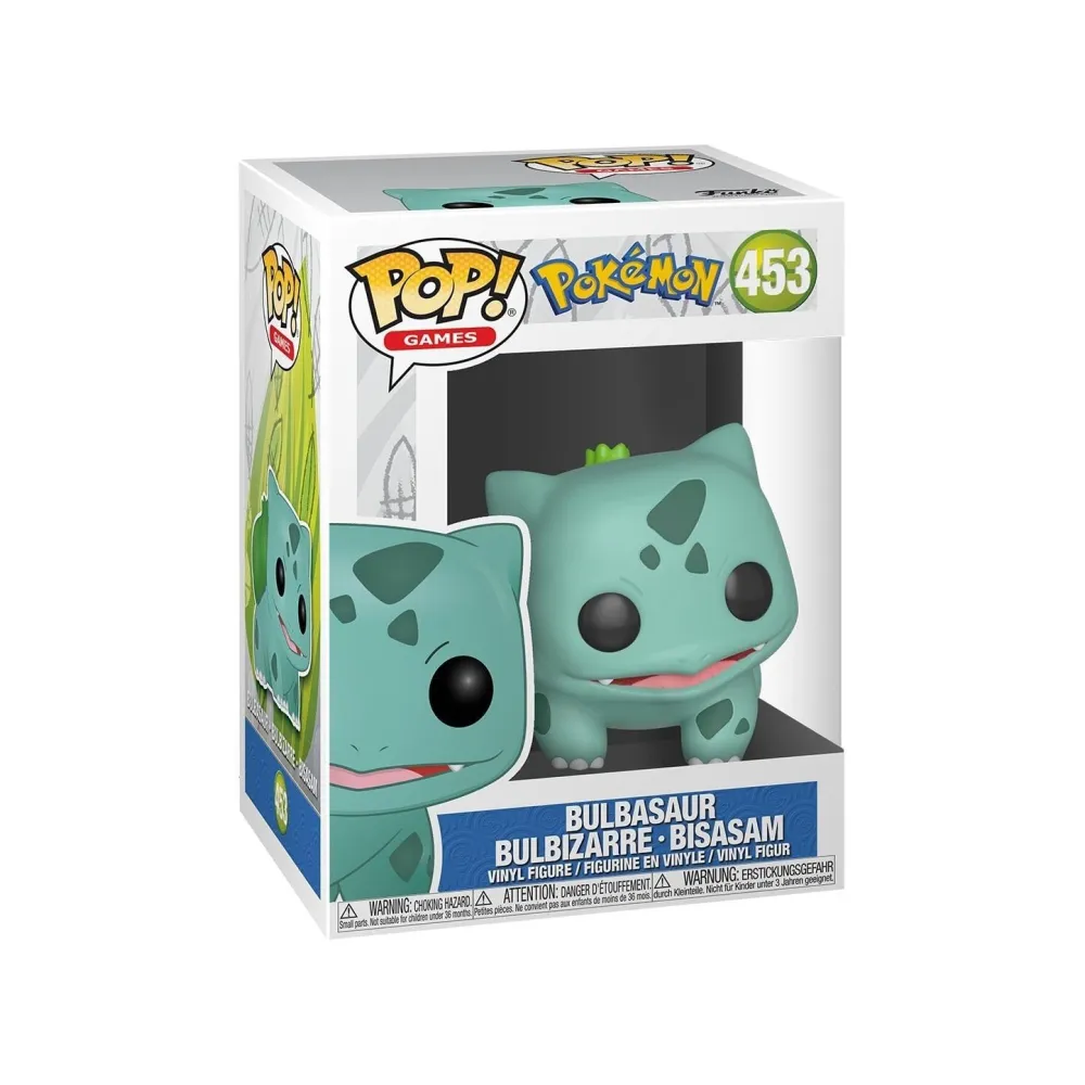 Funko Pop 453 Pokemon Bulbasaur
