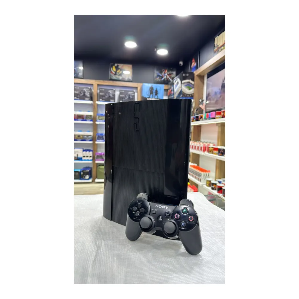 Ps3 Playstation 3 Süper Slim Model 500 GB Oyun Konsolu 2.EL ( Full Oyun Yüklü ) 