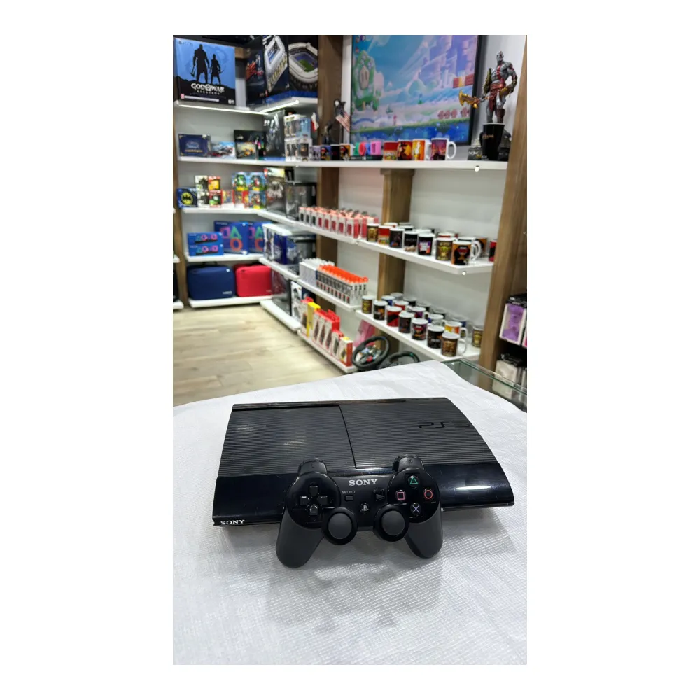 Ps3 Playstation 3 Süper Slim Model 500 GB Oyun Konsolu 2.EL ( Full Oyun Yüklü )