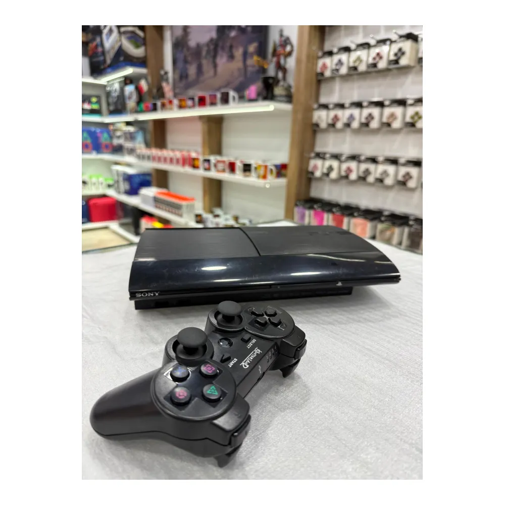 Ps3 Playstation 3 Süper Slim Model 500 GB Oyun Konsolu 2.EL ( Full Oyun Yüklü )