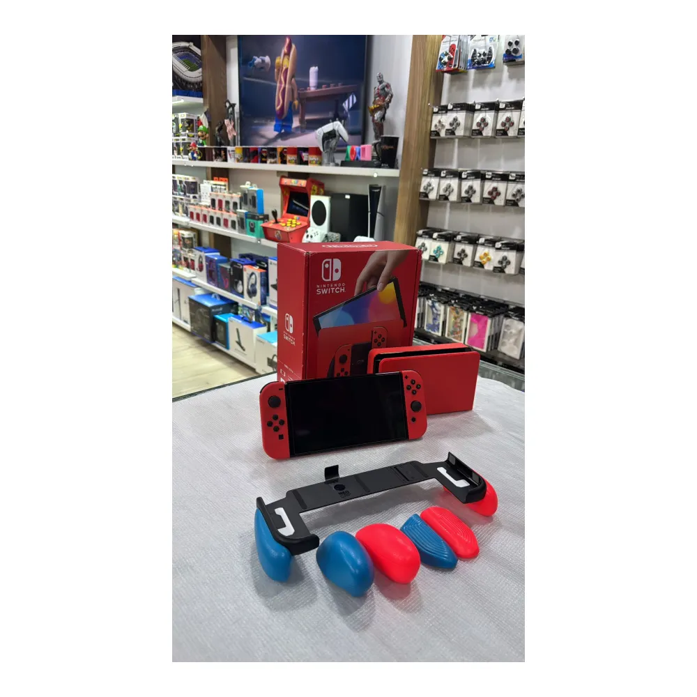 Nintendo Switch Oled Mario Red Edition Oyun Konsolu 2.EL