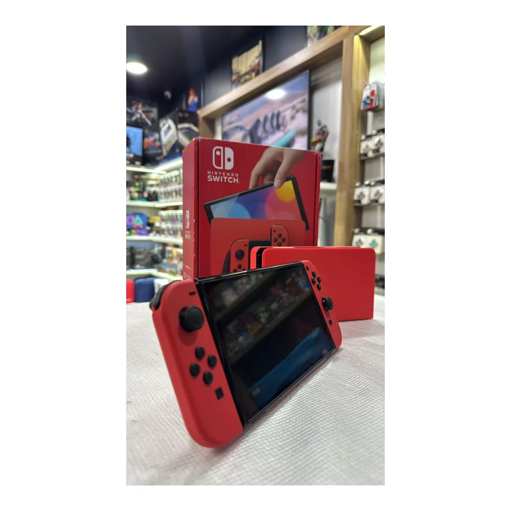 Nintendo Switch Oled Mario Red Edition Oyun Konsolu 2.EL