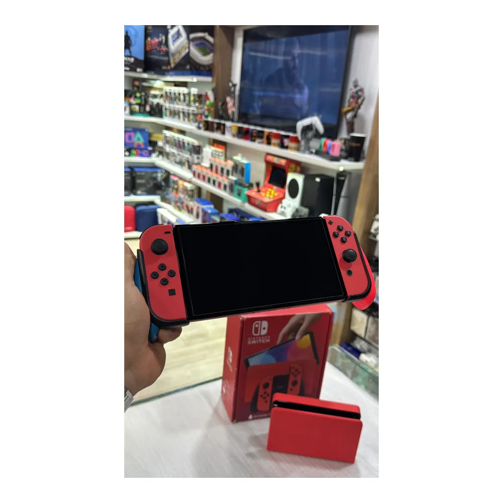 Nintendo Switch Oled Mario Red Edition Oyun Konsolu 2.EL