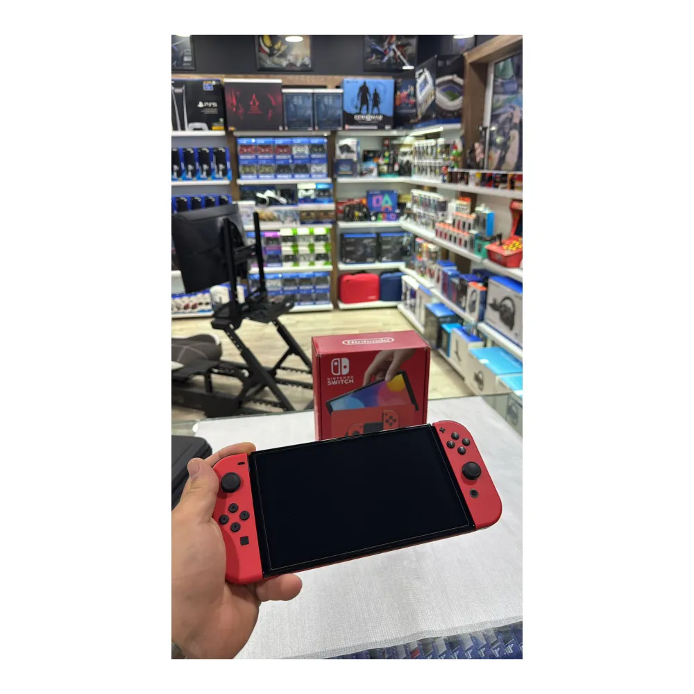 Nintendo Switch Oled Mario Red Edition Oyun Konsolu 2.EL
