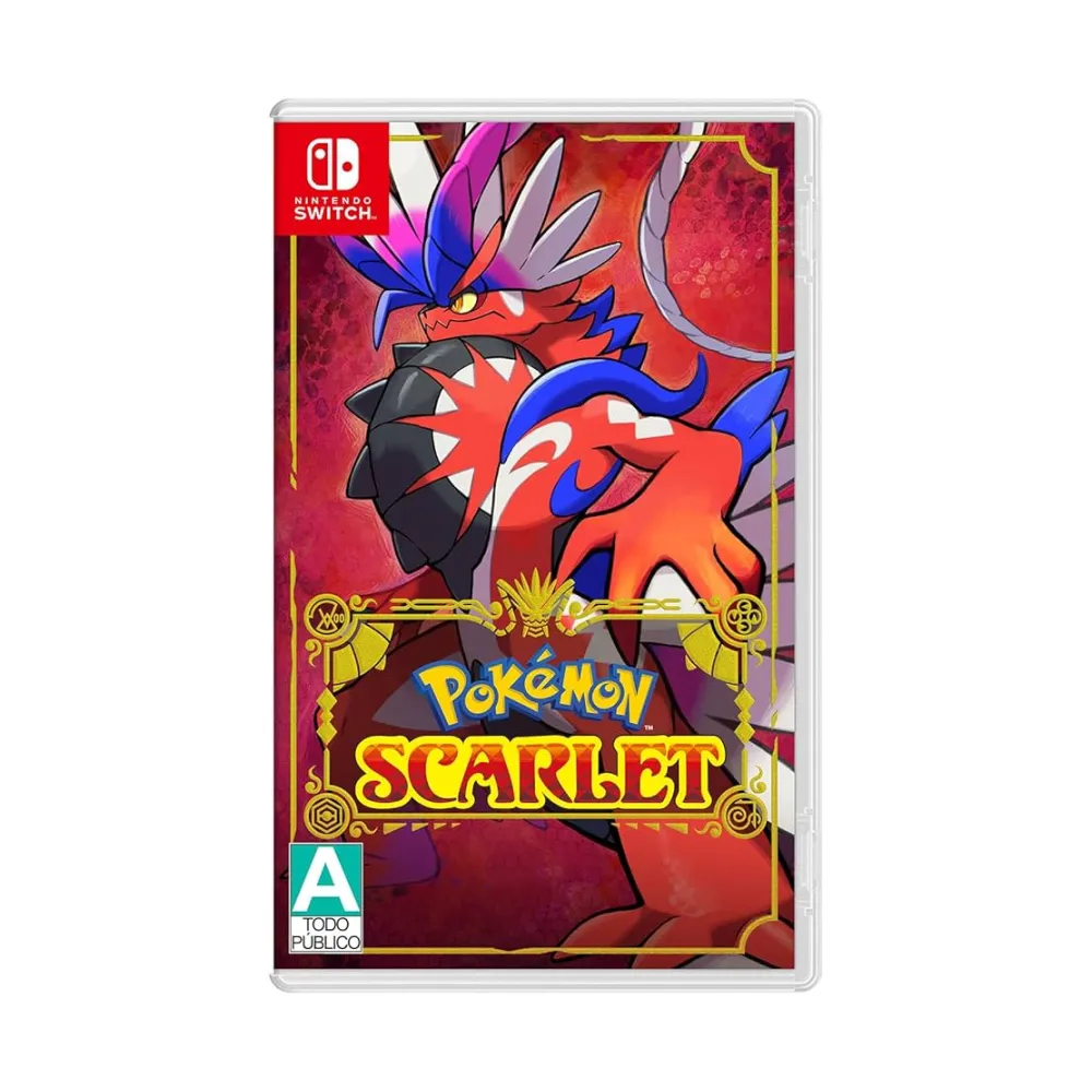 Pokemon Scarlet Nintendo Switch 2.EL