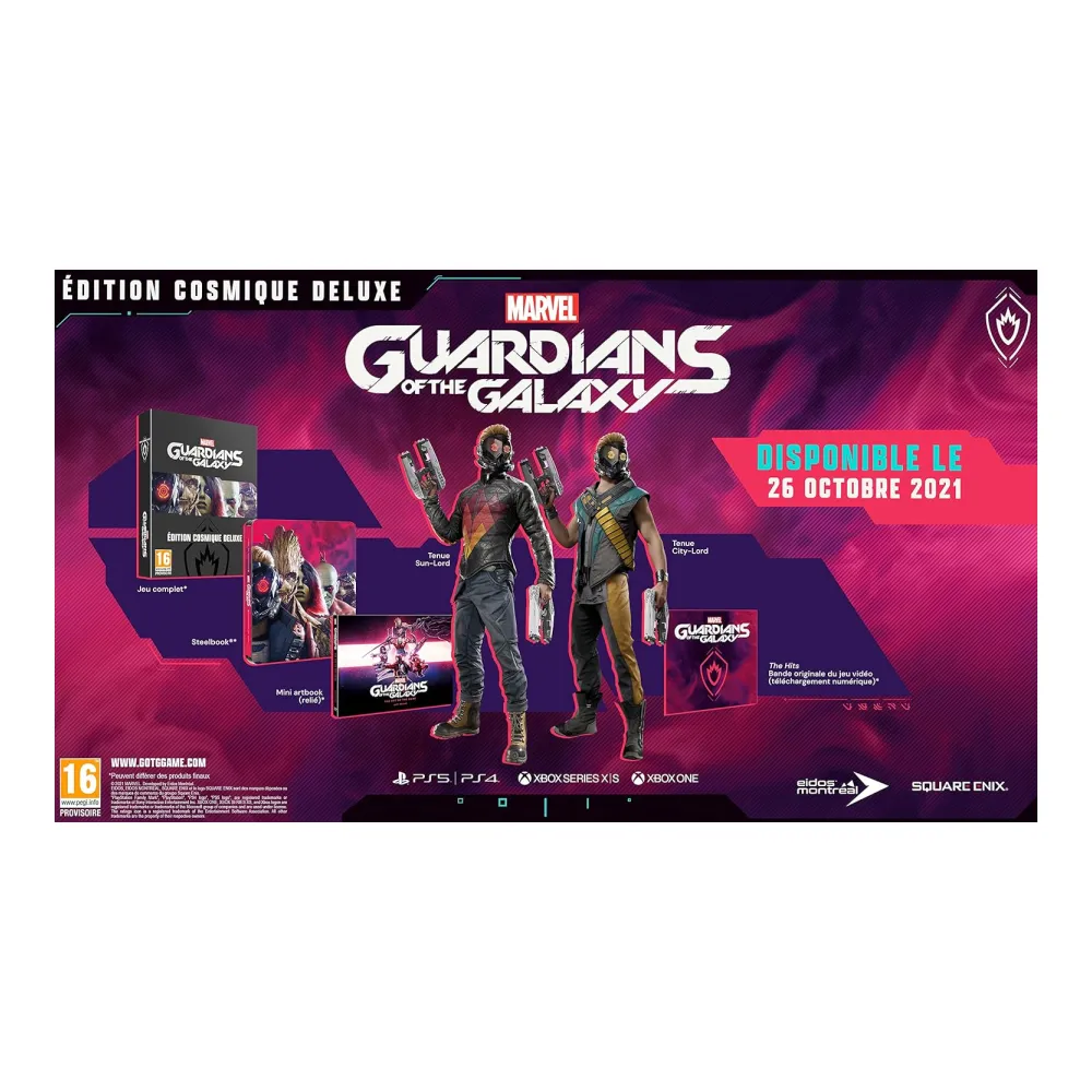 Marvel Guardians Of The Galaxy Cosmic Deluxe Edition PS4