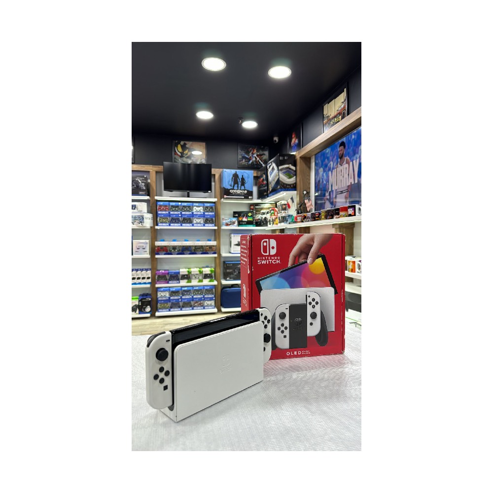 Nintendo Switch Oled Beyaz Renk Oyun Konsolu 2.EL