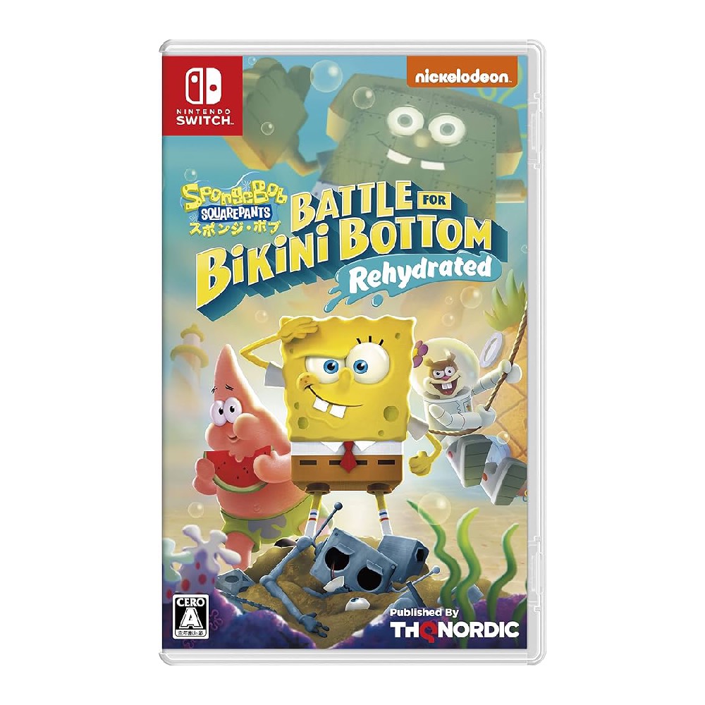 Spongebob Squarepants Battle For Bikini Bottom Rehydrated Nintendo Switch 2.EL